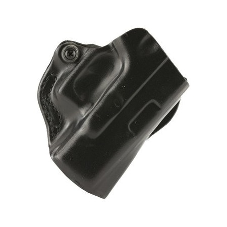 Desantis Mini Scabbard Belt Holster, Color Black, Gun Manufacturer Glock, Gun Model 263327, Hand Rig 019BAE1Z0